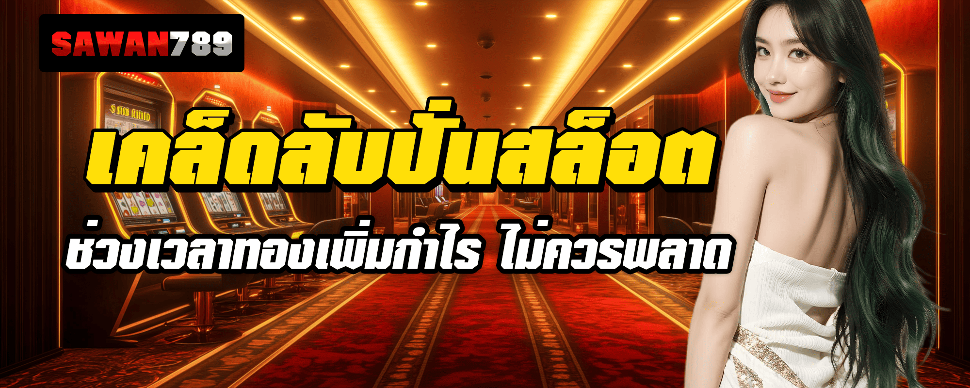 SAWAN 789 เคล็ดลับปั่นสล็อต ช่วงเวลาทองเพิ่มกำไร ไม่ควรพลาด
